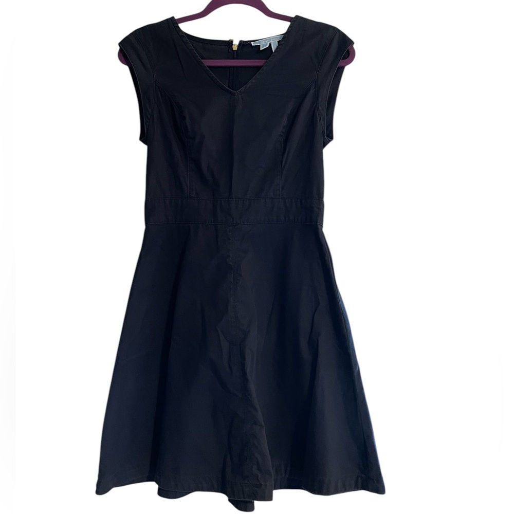 Draper James Size 4 Navy Blue Cap‎ Sleeve Mini Dress – Classic Southern Style